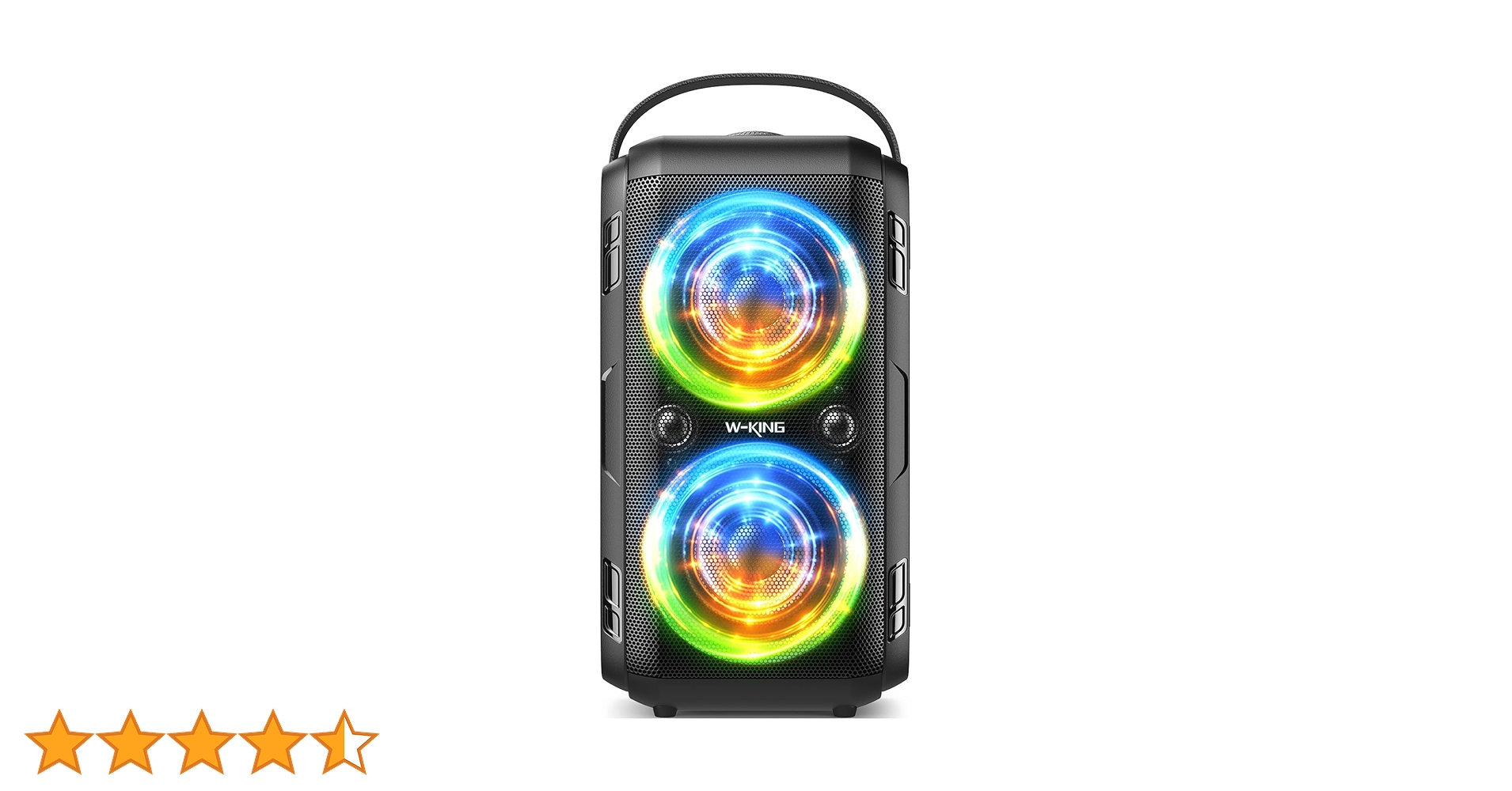 Amazon.co.jp: W-KING 80W Bluetoothスピーカーラウド 、スーパー重